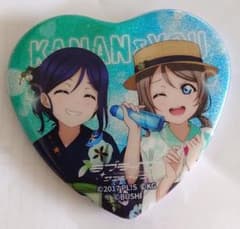 松浦果南　ロゼット＋缶バッジ 松浦果南 渡辺曜 缶バッジ - メルカリ