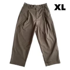 撥水ストレッチタックワイドパンツ【無印良品】のサムネイル