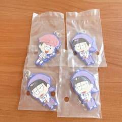 おそ松さん トド松 一松 ラバーストラップ チャーム 4点 セット - メルカリ