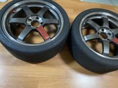 RAYS TE37SL 18インチ9J45 PCD114.3 2本セットのサムネイル
