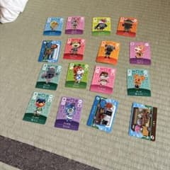 매달린 도부츠의 숲 amiibo 카드 14장 세트