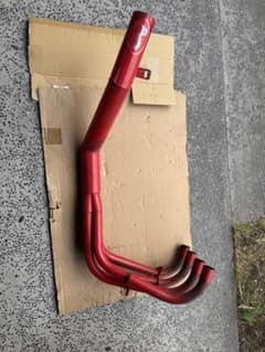 z400fx用Pretty マフラー 赤塗装 - メルカリ