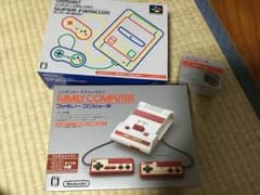 ミニスーパーファミコン、ファミコンのサムネイル