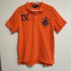美品✨Polo by Ralph Lauren ポロシャツ オレンジ Lのサムネイル