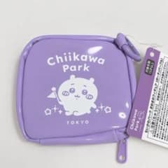 ちいかわパーク　まめまめフィギュア　クリアポーチ　紫のサムネイル