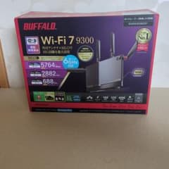 未開封 BUFFALO Wi-Fi 7 無線LANルーターWXR9300BE6P - メルカリ