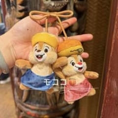 사쿠라님 홍콩 디즈니랜드 칩과 데일 봉제인형 키 체인