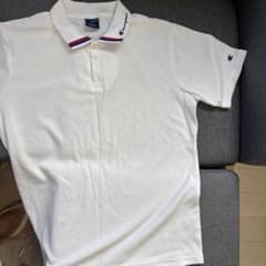 Champion ポロシャツ ホワイト XL
