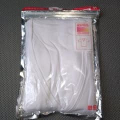 UNIQLO ヒートテック VネックT 半袖 白 Mのサムネイル