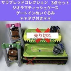 サラコレ 3点セット　ジオラマティッシュケース　ゲートインぬいぐるみ