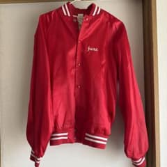古着 レッドナイロンジャケットのサムネイル