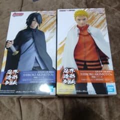 NARUTO 忍界造形列伝 うずまきナルト うちはサスケ フィギュア - メルカリ