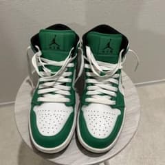 (美品) NIKEエアジョーダン ラッキーグリーンのサムネイル