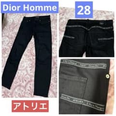 極美品 Dior Homme アトリエテープ スキニーデニム 28 イタリア製