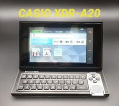 電子辞書 EX-word RISE  XDR-A20 CASIO 電子辞書 EX-word RISE XDR-A20 説明書付き - メルカリ