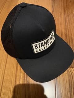 超メルカリ市！スタンダードカリフォルニア メッシュキャップ　黒 超メルカリ市！スタンダードカリフォルニア メッシュキャップ 黒
