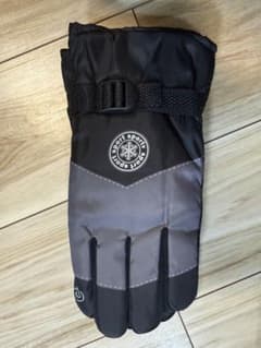 スポーツスポーツ 防水グローブ ブラック/グレーのサムネイル