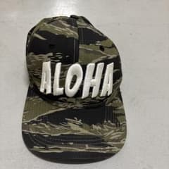 メンズ 迷彩柄 ALOHA キャップのサムネイル