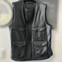ロフトマン別注　CRAMP Cruiser Leather Vestのサムネイル