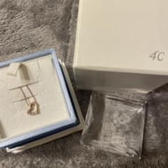 4℃ ハート型ペンダント ネックレスのサムネイル