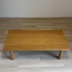無印良品　木製テーブル天板　120x60cm　脚35cm　梱包・発送たのメル便 無印良品 木製テーブル天板 120x60cm 脚35cm 梱包・発送たのメル便