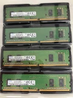 Samsung PC4-2666V メモリー 4GB 4枚セット - メルカリ