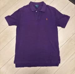 Polo by Ralph Lauren ネイビー ポロシャツ赤刺繍 Mサイズ - 4