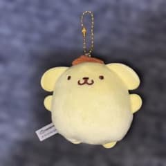 ポムポムプリン マスコット ボールチェーン ぬいぐるみ - メルカリ