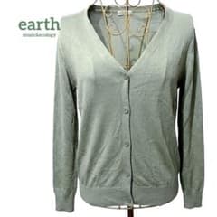 earth music&ecology 洗える UVカーディガン グリーン Fのサムネイル