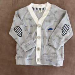 abc カーディガン 70サイズ グレーのサムネイル