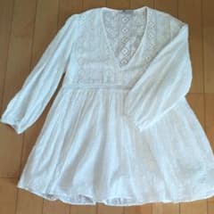 (*Ü*)様専用【ＺＡＲＡ】　チュニック　ガーリーのサムネイル