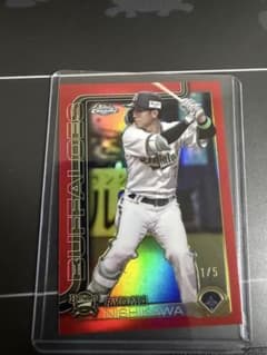 toppsChrome NPB西川龍馬5シリファーストナンバーのサムネイル