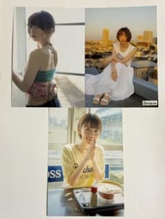 橋本奈々未生写真3枚セット【イベント限定特典品】【非売品】【最終