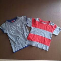 男児110センチTシャツ２枚セットのサムネイル