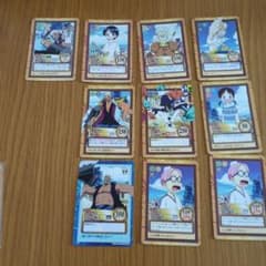 ワンピース ハイパーバトル カードダス 1999年 初期カード10枚セット 