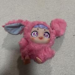 ピンクのうさぎ ぬいぐるみ マスコット