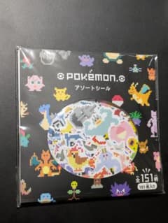 포켓몬스터 포켓몬 BL Pokémon 아소트씰 초대 도트