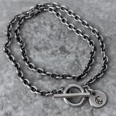 希少　CALEE　ネックレス　トグル　Tバー　スターリング　SV925　45cm 希少 CALEE ネックレス トグル Tバー スターリング SV925 45cm - メルカリ