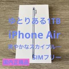 [신품 미개봉] Apple iPhone Air 1TB 상쾌한 스카이 블루