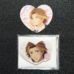 ときメモ GS3 カフェ 新名旬平 アクリルバッジ ステッカー