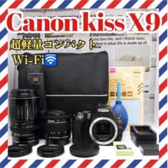 Canon kiss X9❤️超軽量❤️Wi-Fi搭載✨デジタル一眼レフカメラ 