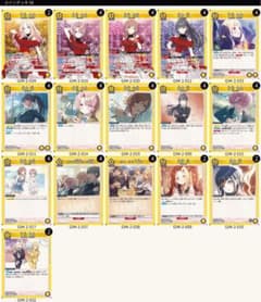 ユニアリ 学園アイドルマスター 3年生デッキ 50枚 構築済み 入れ替え