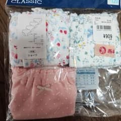 120下着　パンツ　ショーツ　3枚のサムネイル