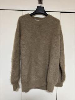 HYKE オーバーサイズモヘアニット　ベージュ　サイズ5 ハイク HYKE オーバーサイズモヘアニット ベージュ サイズ5 ハイク - メルカリ