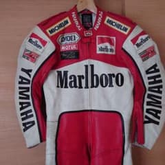 ウェインレイニー MarlboroYamaha WayneRainey 革ツナギ ウェインレイニー MarlboroYamaha WayneRainey 革ツナギ - メルカリ