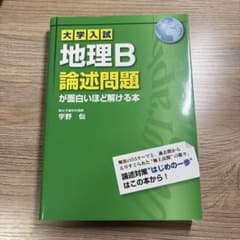 大学入試 地理B論述問題が面白いほど解ける本 宇野仙 - メルカリ