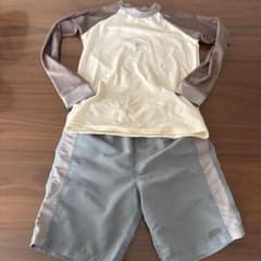 値下げ！UVカット ラッシュガードとショートパンツ セットのサムネイル