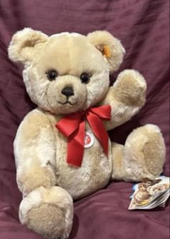 【未使用・美品・希少】Steiff Teddy Petsy ぬいぐるみ35cmのサムネイル