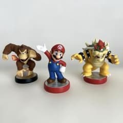 닌텐도 amiibo(아미보) 3체 세트 동키 콩 마리오 쿠파