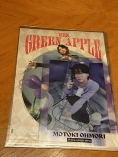 이치 반 쿠지 Mrs. GREEN APPLE F상 클리어 파일 & 스티커 오모리
